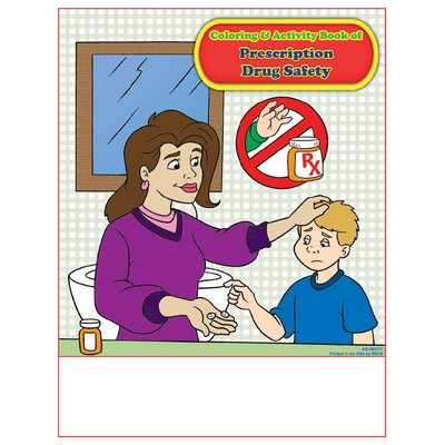 Prescription Drug Safety Imprintable Coloring and Activity Book