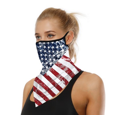 Silk Seamless Bandanna Face Mask