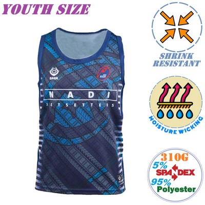 310G Fleece Soft Youth Tank, Shrink Proof & Moisture Wicking