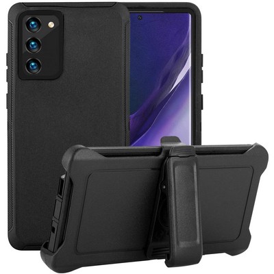 Samsung S20 Plus Rugged Case w/Belt Clip