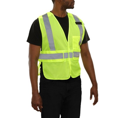 Hi-Vis Adjustable 5 Point Breakaway Vest