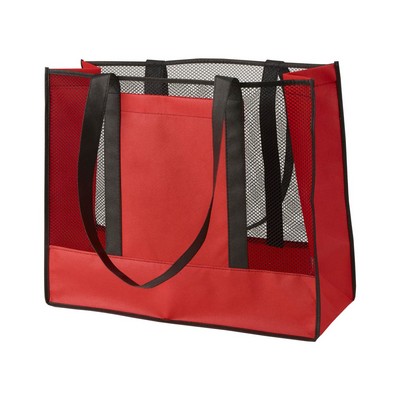 Non Woven Beach Mesh Tote Bag