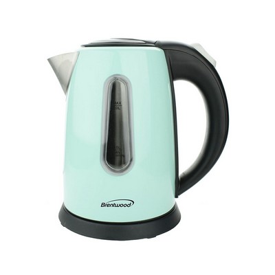 1 Quart Blue Electric Stainless Steel Kettle