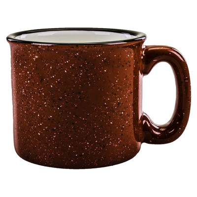 15 Oz. White/Hilo Red Santa Fe Mug