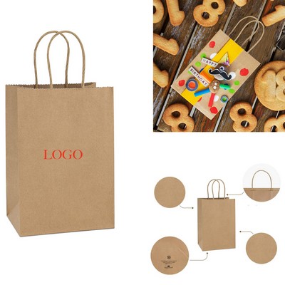 Kraft Paper Brown Shopping Bag