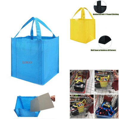 Reusable Non-Woven Tote Grocery Bags