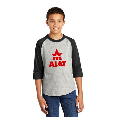 Sport-Tek® Youth Colorblock Raglan Jersey