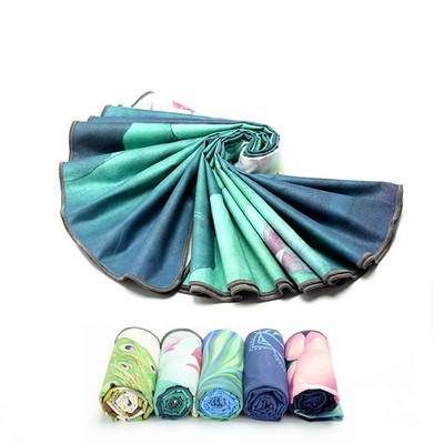 Microfiber Hot Anti Non Slip Non-Silp Yoga Mat Towel