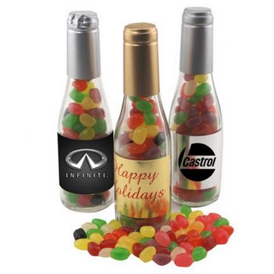 Champagne Bottle with Teenee Beanee Jelly Beans