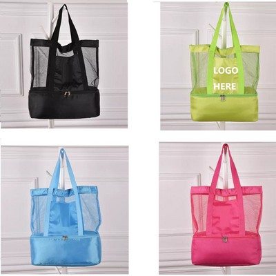 Mesh Beach Tote Bag