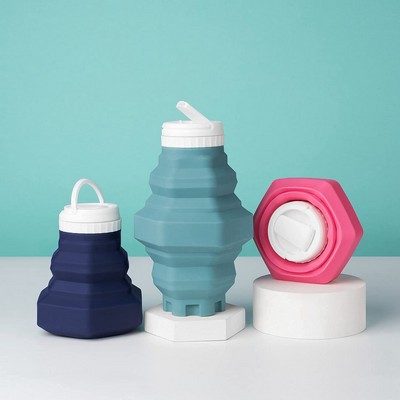 Collapsible Silicone Water Bottle