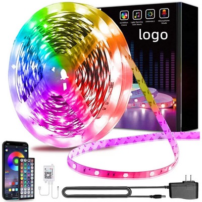 Led Strip Lights, Ultra Long RGB 5050 Color Changing LED Light Strips Kit with 44 Keys Remote Led