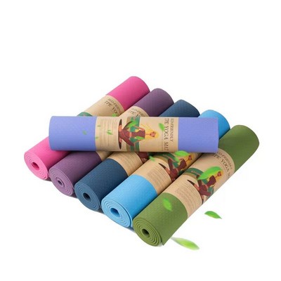 TPE Two-Tone Yoga Mat