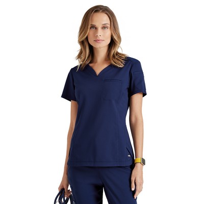 Barco® Grey's Anatomy™ Stretch Capri Tuck-In Scrub Shirt