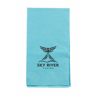 Pastel Blue 3 Ply Paper Guest Towels