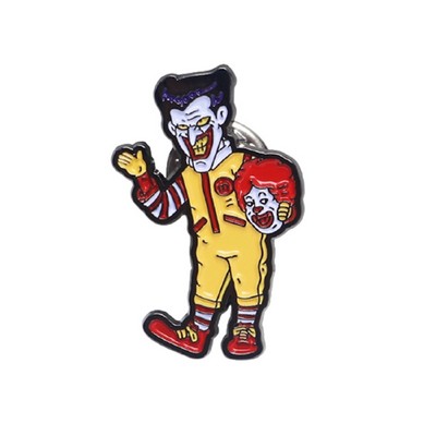 Clown Shaped Badge Lapel Pin