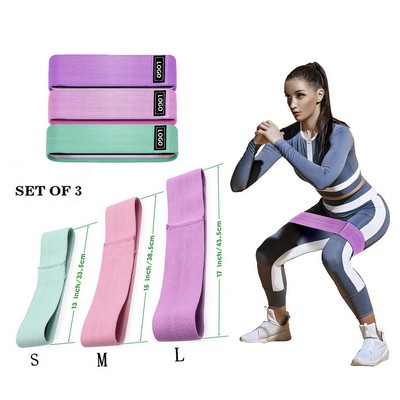 3pcs Leg Resistance Exercise Band