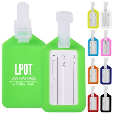 Waterproof Luggage Tags With Lanyard