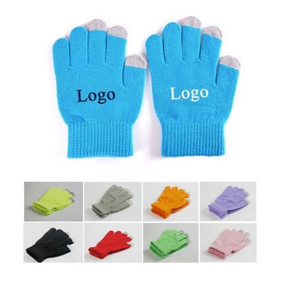 Acrylic Winter Touch Screen Gloves