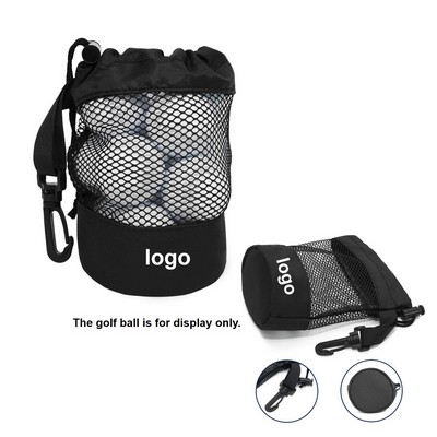 Nylon Mesh Golf Ball Bag