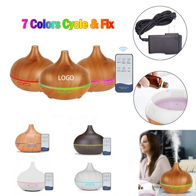 500ml Remote Control Mist Humidifier Air Diffuser