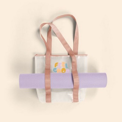 Twinkles Even More Yoga Tote - Grid Vinyl