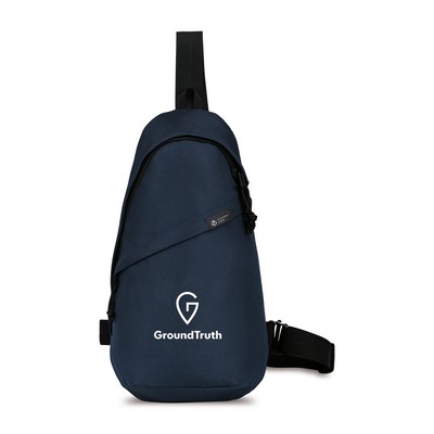 Renew rPET Sling Bag - Navy