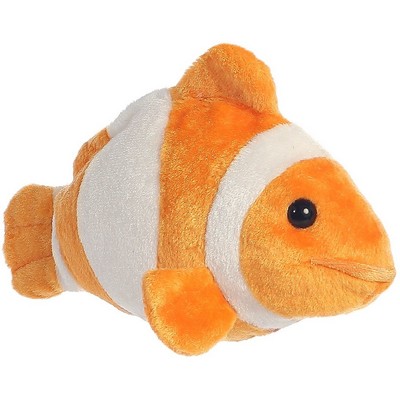 8" Lux Clown Fish Stuffed Animal