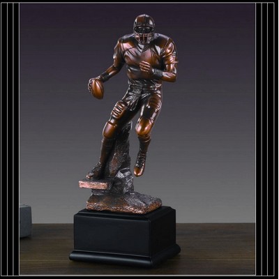 Football Player Trophy (4"x10")