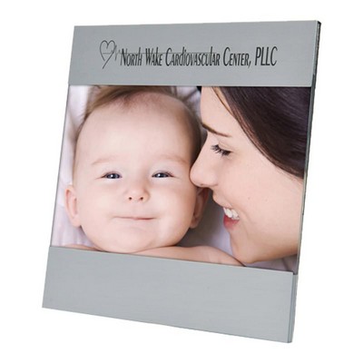 Aluminum Picture Photo Frame Holds 5" X 7" Photograph