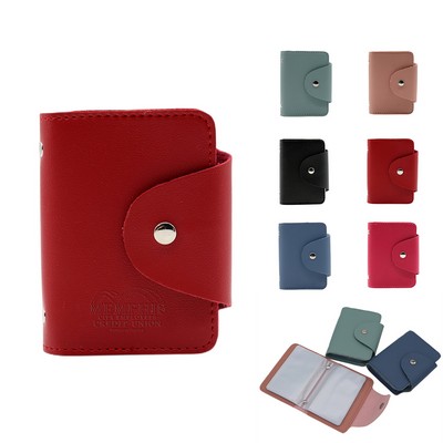 PU Leather Credit Card Holder