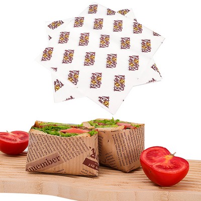 Custom Sandwich Wrapping Paper 12"x8"