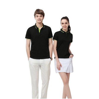 Men's combed cotton Golf POLO shirt instock