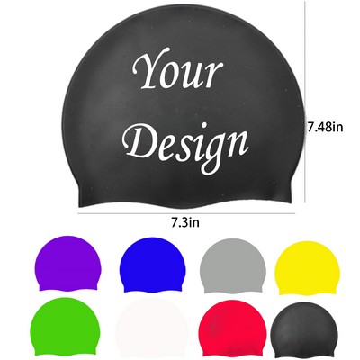 Custom Silicone Swimming Cap