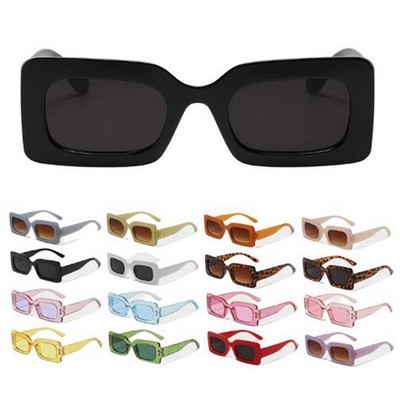 Rectangle Small Frame Square Sunglasses