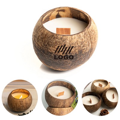 Coconut Candle Holder For Home