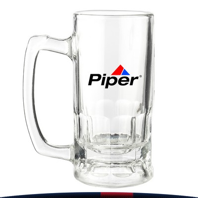 12 oz. Dyhir Glass Beer Mugs