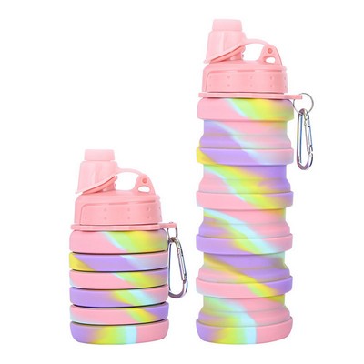 Silicone Foldable Water Bottle