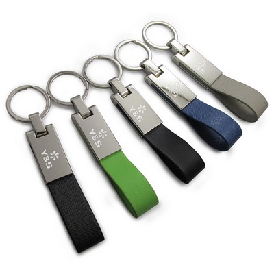 Metal Pu Key Chain