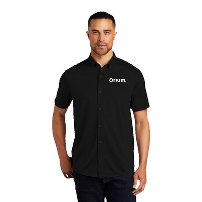 OGIO® Gravitate Full-Button Polo