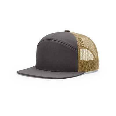 Richardson 168 7-Panel Flatbill Trucker Hat