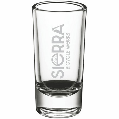 Deep Etched or Laser Engraved Acopa 1.5 oz. Shooter Glass