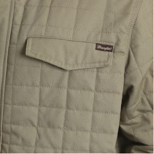 Wrangler® Men's Beige Chore Jacket