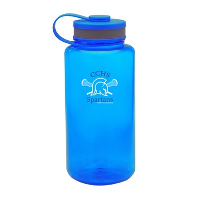 38 oz. Hercules Wide Mouth Water Bottle (2 Color Imprint)