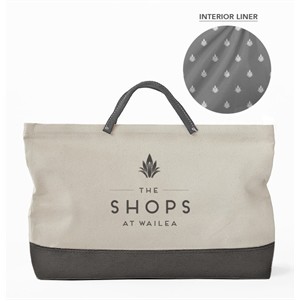 Canvas Open Tote Bag