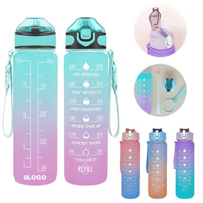 32 Oz Water Bottles With Straw