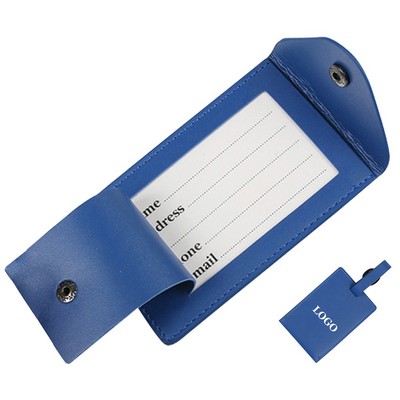 PU Leather Luggage Tag