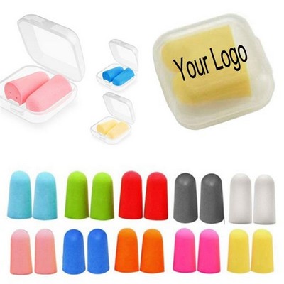 Anti-Noise Ear Plugs with plastic case