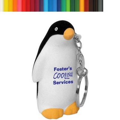 Cute Penguin Stress Reliever Key Chain