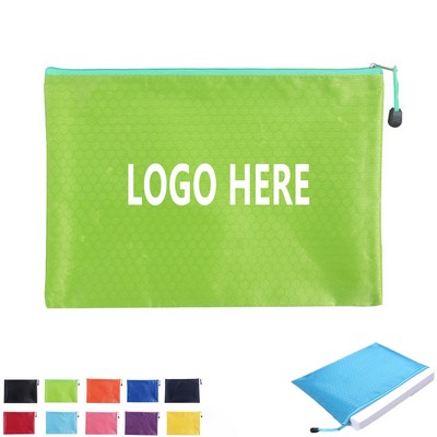 A4 Size Zipper Document Pouch